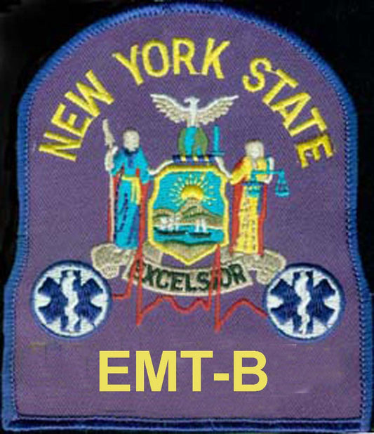 New York state EMT-B patch