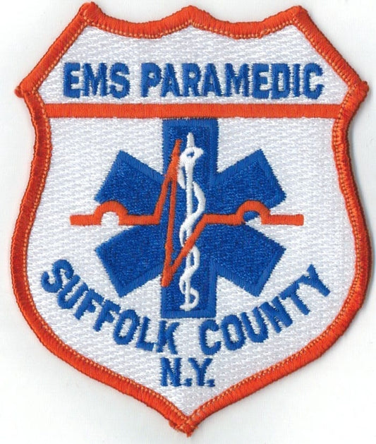 Suffolk County NY EMS Paramedic patch (NYC style)