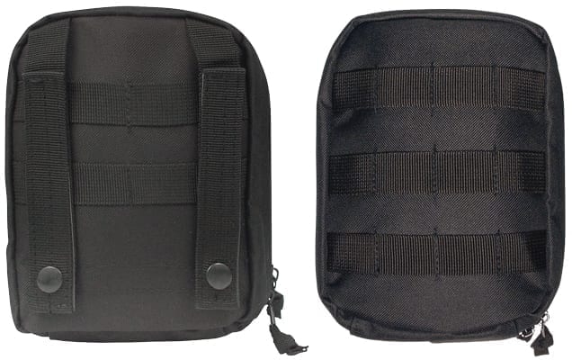 Black Tactical Pouch (for first aid or trauma kit)